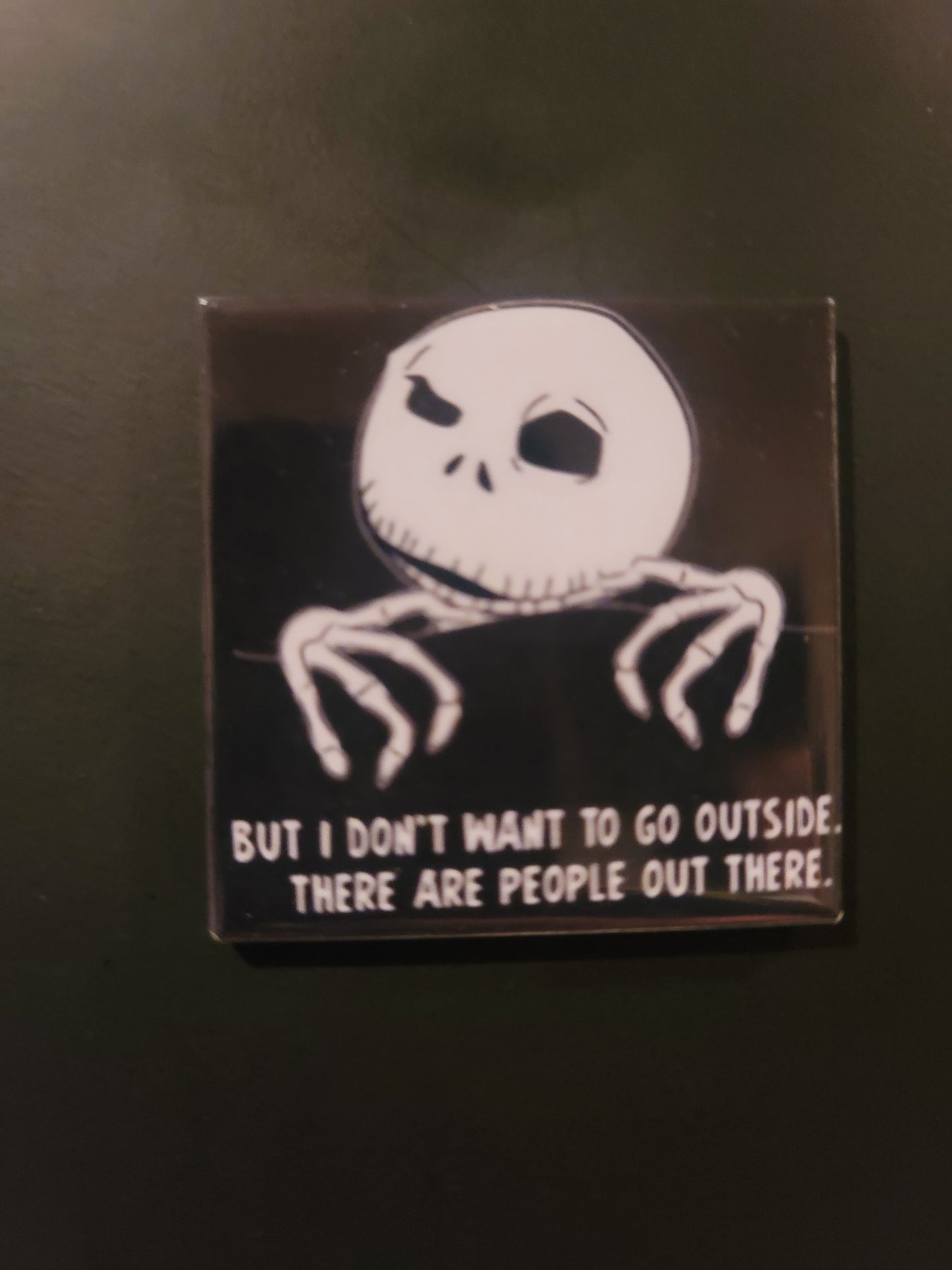 Too peopley magnet