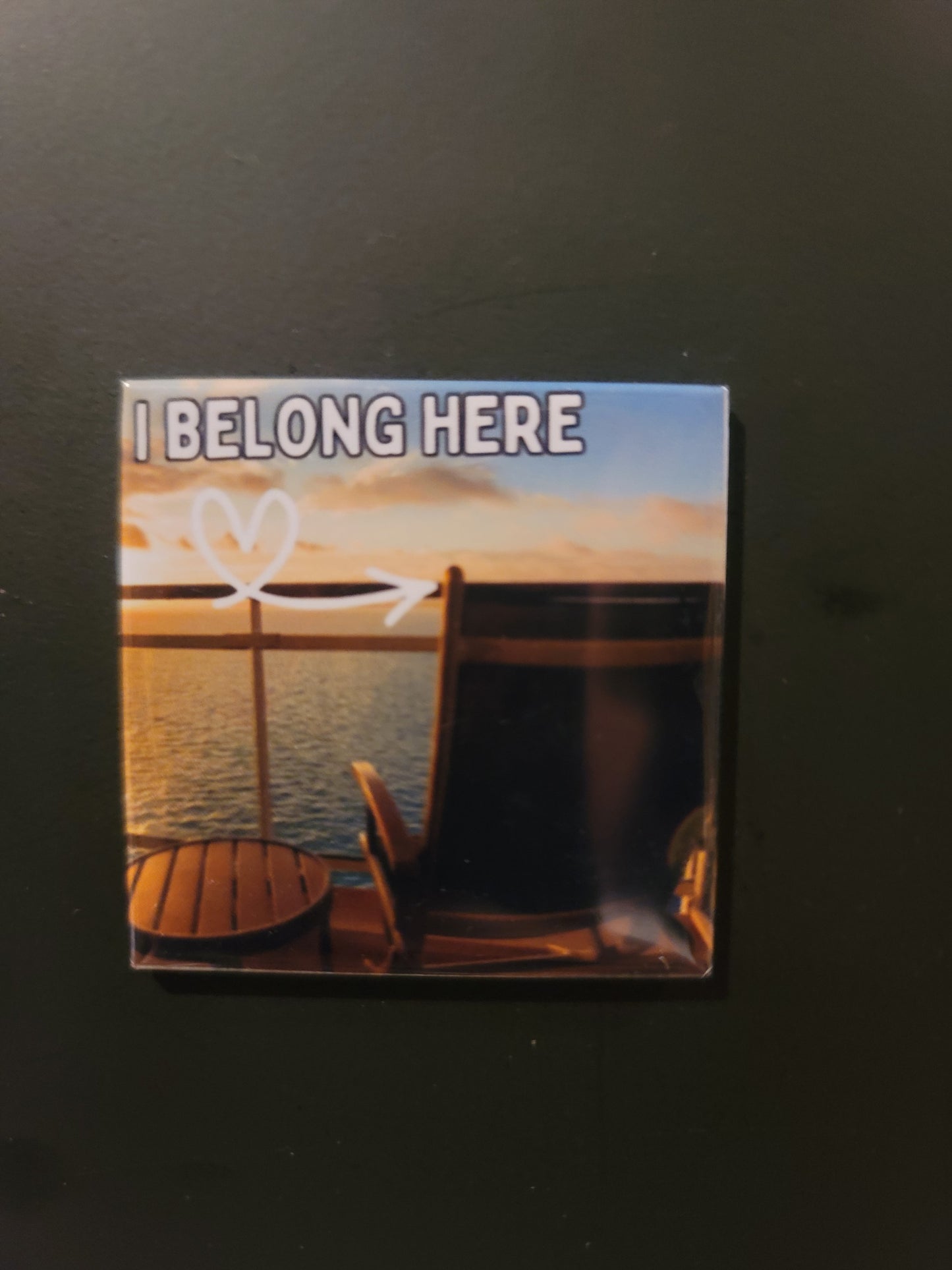 Belong here magnet