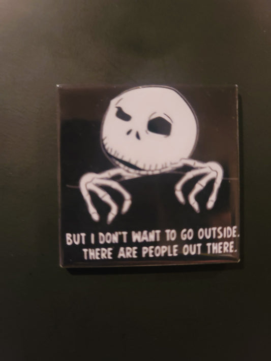 Too peopley magnet